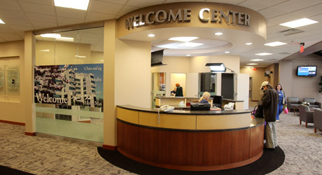 UTMC welcome center