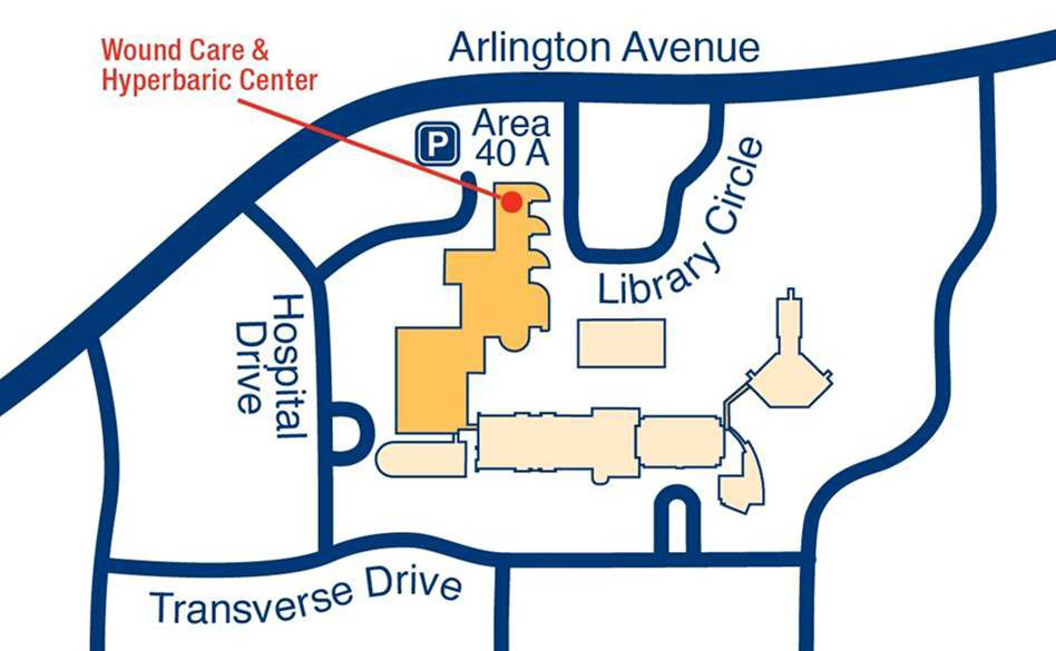 Wound Care Location Map