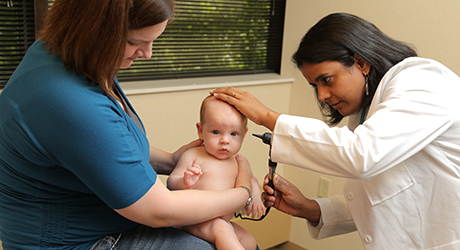 Dr. Niranjan with Baby